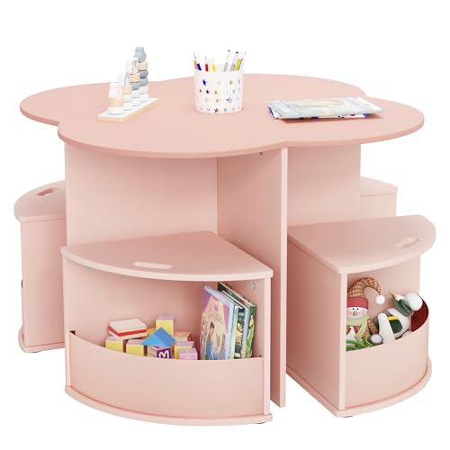 Pink and White