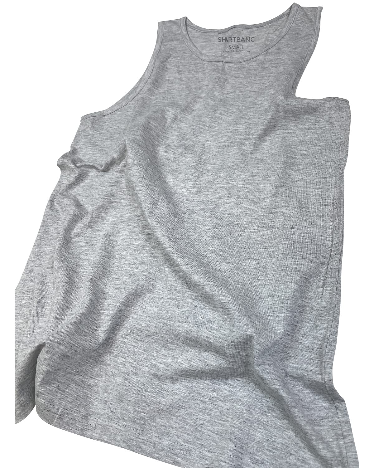 SHIRTBANC Men's Cotton Tank Top - Breathable Workout & Gym Shirt, Sleeveless Muscle Tee for Beach, Running, and Casual Wear | Lightweight Summer Activewear
