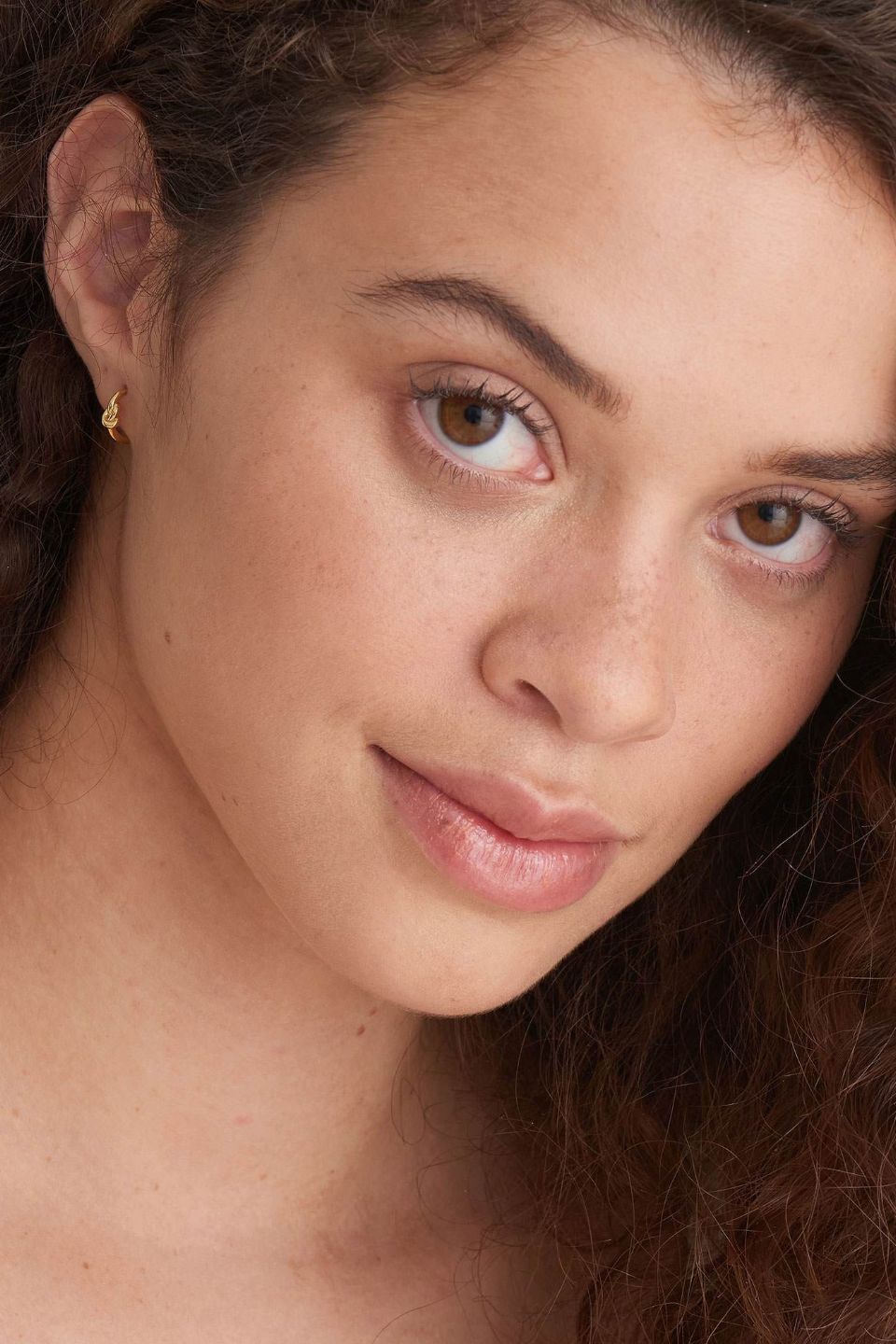 Forget Me Knot Huggie Hoop Earrings - 12mm Gold EOL Jewelry for Everyday Wear & Special Occasions