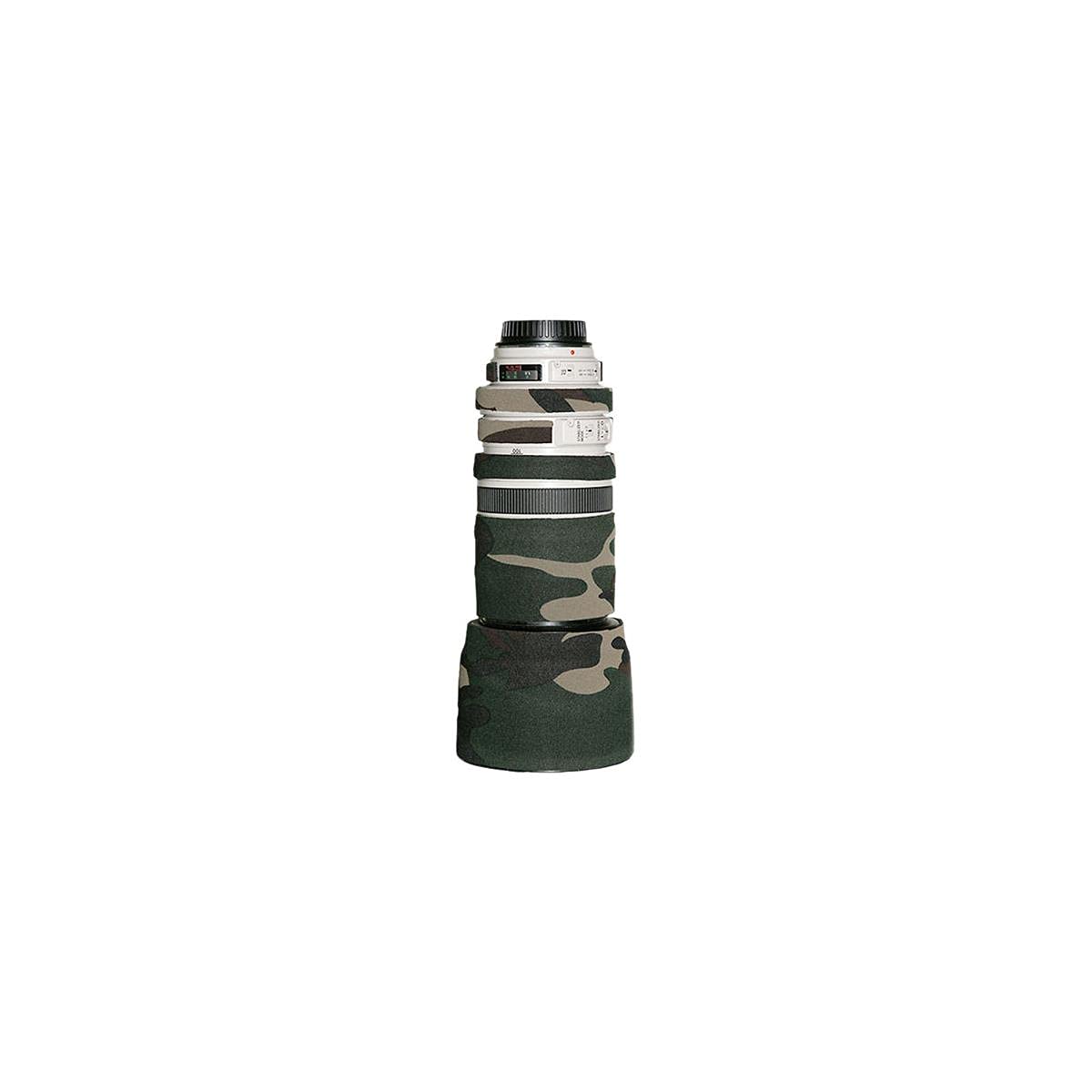 Canon 70-200mm f/4 Lens Cover - LC702004FG Forest Green Camo Protective Cover for Outdoor Photography & Wildlife Shooting
