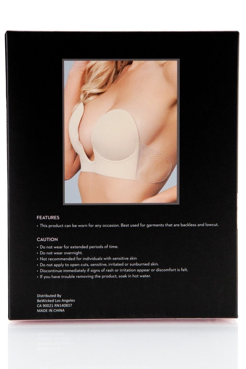 BeWicked Women's Sexy Deep V Push Up Bra - Lace Lingerie for Date Night & Special Occasions
