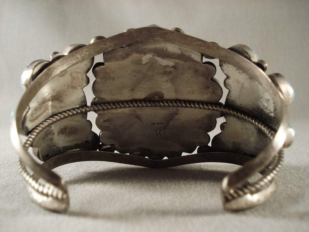 100 Grams Genuine Navajo Turquoise Silver Bracelet - Handmade Native American Jewelry for Women, Boho Style, Perfect for Festivals & Casual Wear