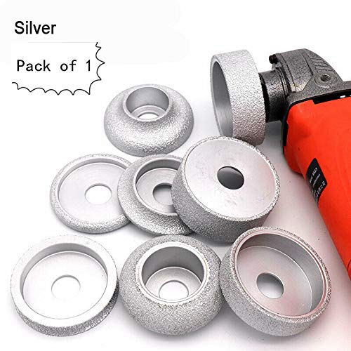 SENRISE Diamond Grinding Wheel - 15mm Concave Edge Abrasive Cutting Disc for Rotary Tools (1-Pack) - Perfect for Metal, Stone, and Tile Cutting & Polishing