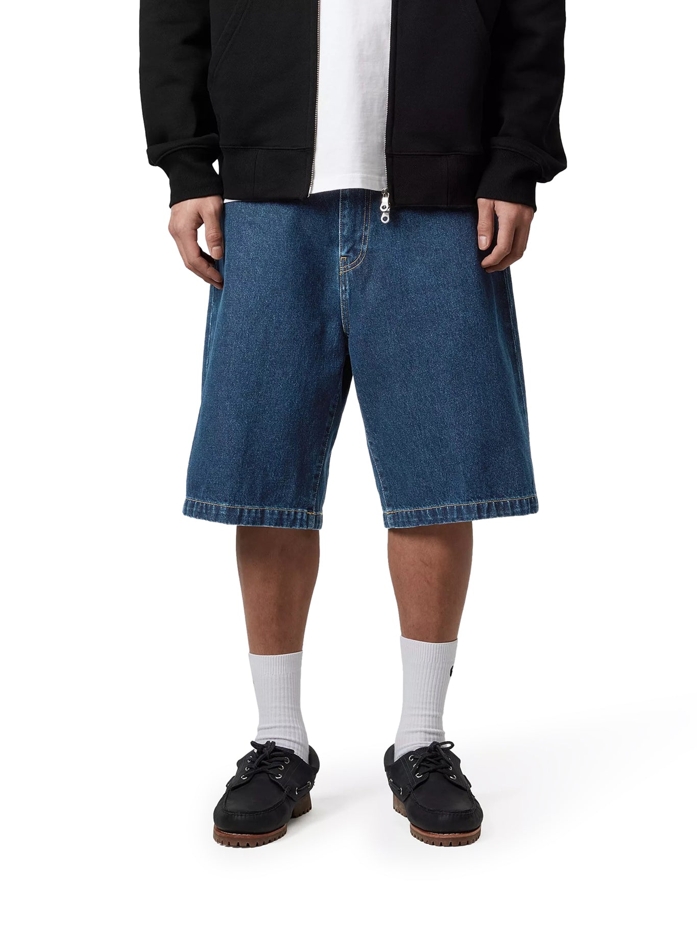 Carhartt WIP Landon Shorts for Men - Durable Work Shorts in Blue (I030469010600) | Perfect for Construction, Hiking & Outdoor Activities