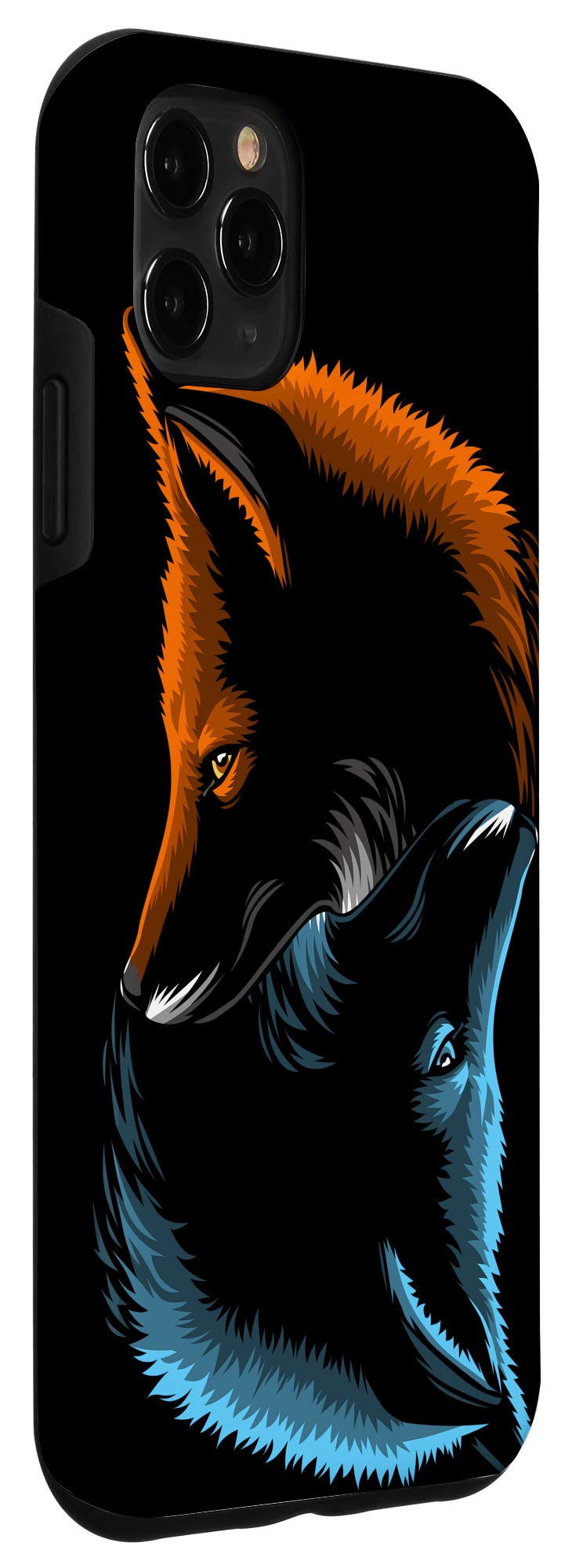 iPhone 11 Pro Max Case with Yin Yang Fox Design - Durable Protective Cover for iPhone 11 Pro Max - Perfect for Daily Use, Travel & Gift Giving