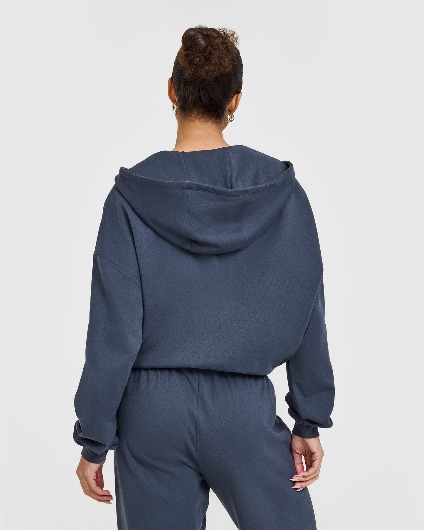 Lightweight Zip-Up Hoodie with Oner Logo - True Blue | Comfortable Pullover for Casual Wear, Gym & Outdoor Activities