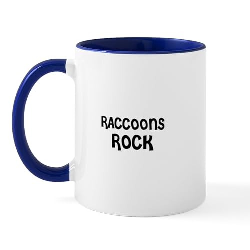 White/Navy Inside - RACCOONS ROCK Mug