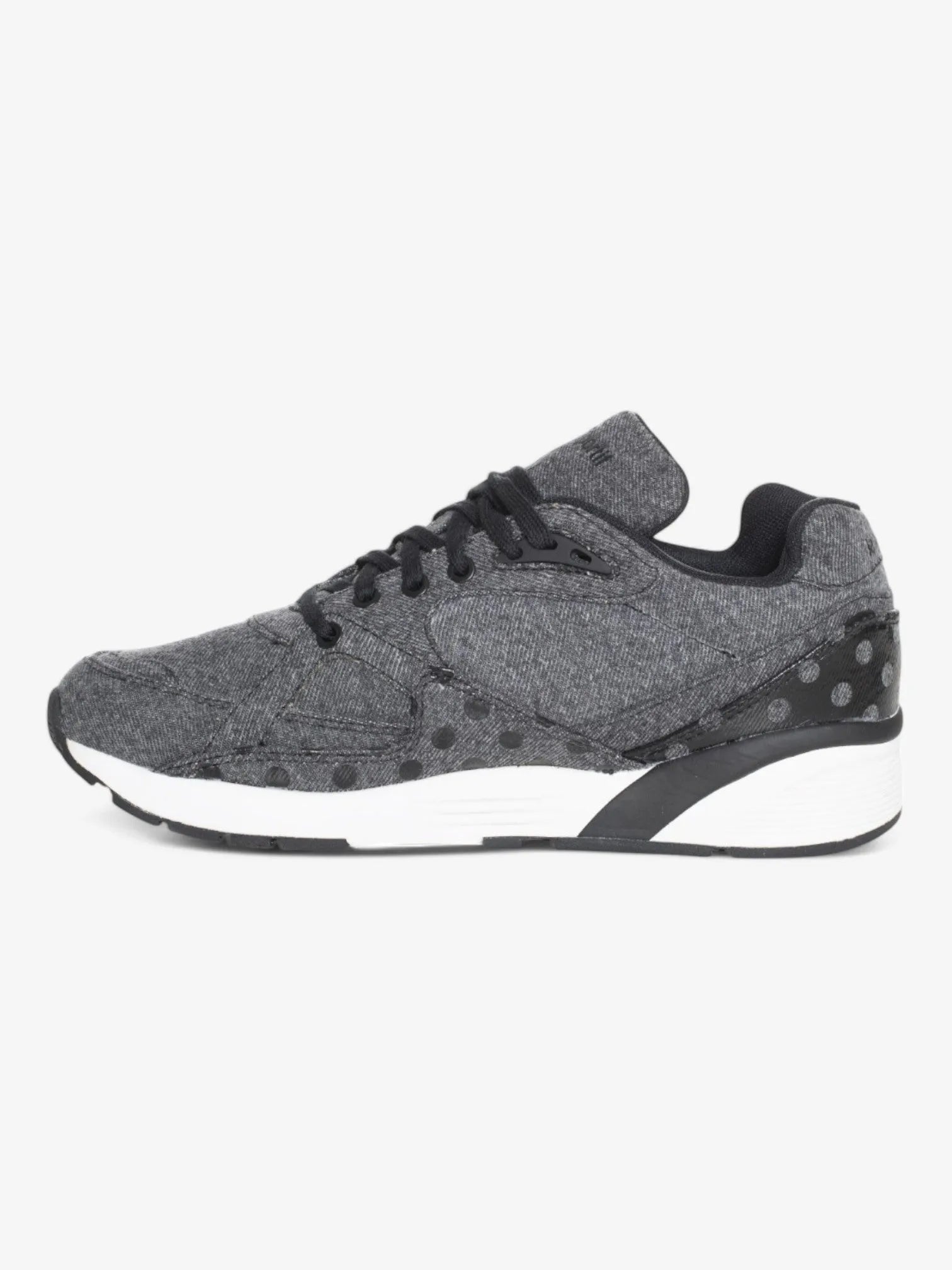 Le Coq Sportif R850 W Denim Dots Black Grey Women's Running Shoes - Lightweight & Comfortable for Jogging, Gym Workouts & Casual Wear