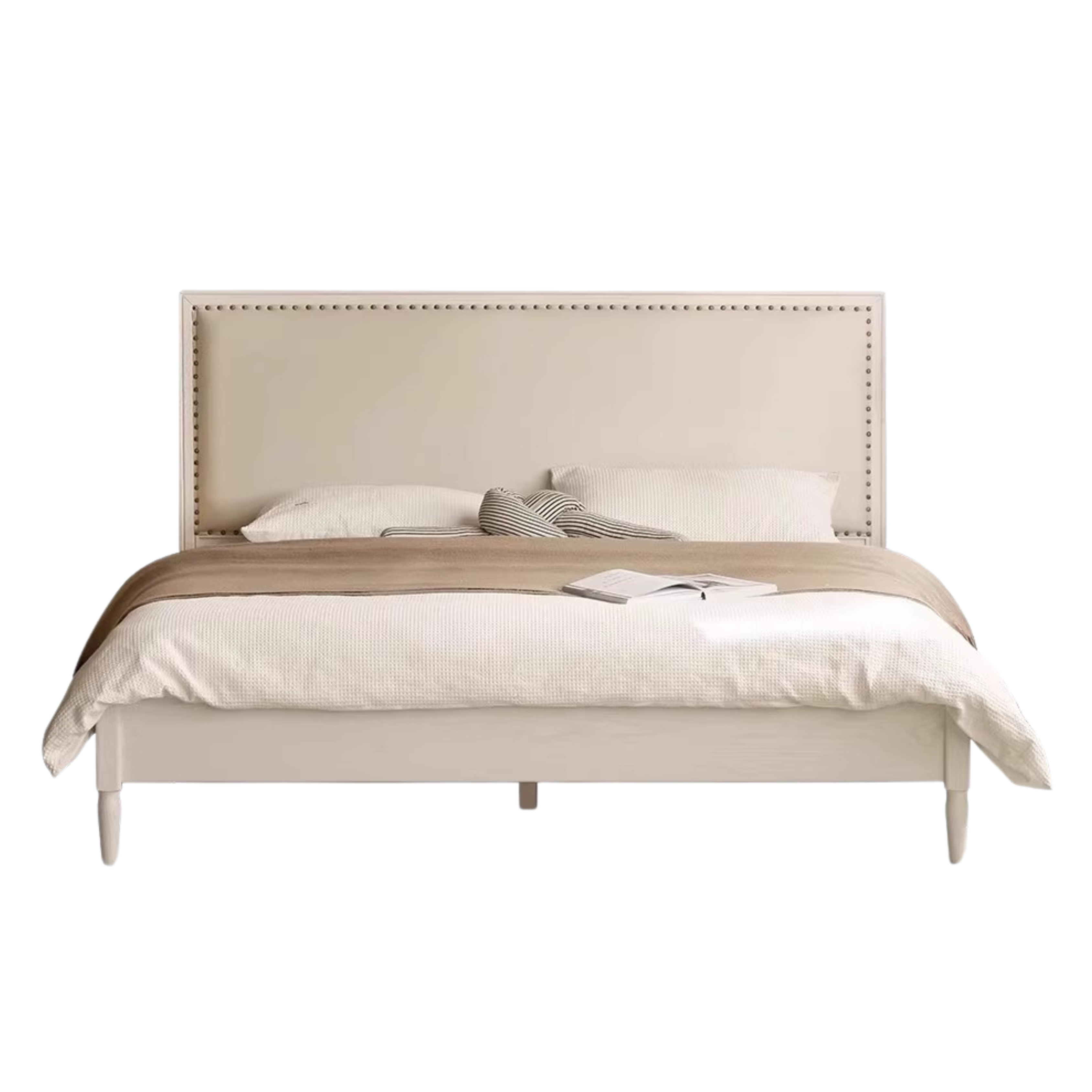 White color milky white soft bed