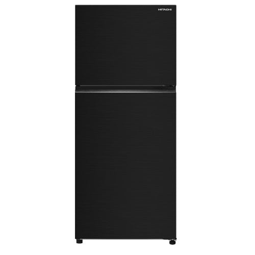 Hitachi HRTN6408S XSG/BBKSG 374L 2 Door Refrigerator - Energy Efficient, Spacious Freezer & Fridge for Home, Kitchen, Office or Restaurant Use