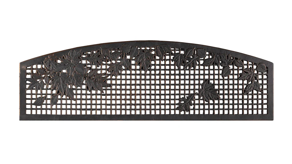 Outdoor Leaves Bench - Durable Wooden Garden Bench for Patio, Backyard, and Park - Perfect for Relaxing in Nature