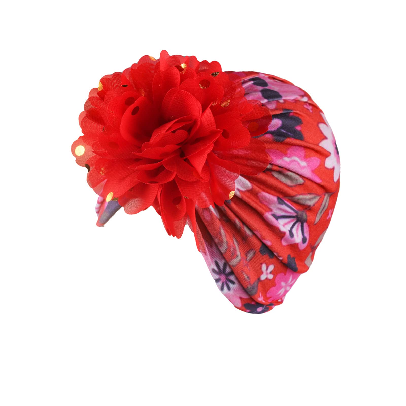 **Baby Headbands with Floral Bows – Soft Knotted Turban Headbands for Newborns & Infants – Cute Hair Accessories for Girls & Boys – Perfect for Photos, Parties & Everyday Outfits**