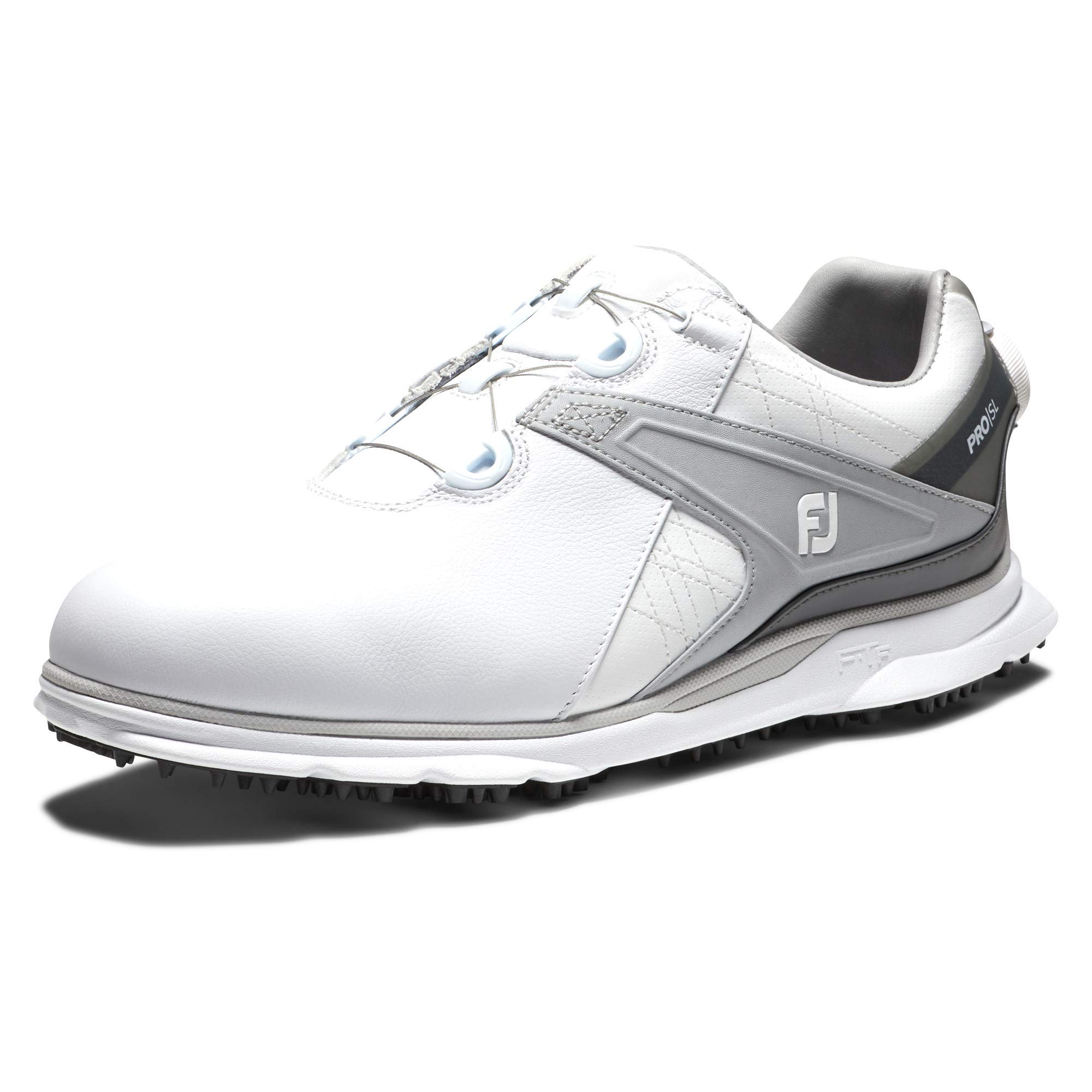 FootJoy Men's Pro/Sl Boa Golf Shoes - Waterproof Spiked Golf Shoes for Men with BOA Closure System | Perfect for Walking the Course & Enhancing Performance on Wet Grass
