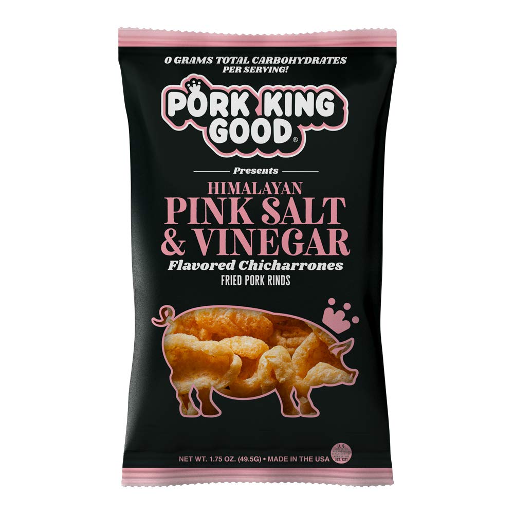 Pork King Good Pork Rinds Variety 6 Pack - Keto Friendly, Low Carb, Gluten Free Chicharrones Snacks - Perfect for Ketogenic Diet, Weight Loss & Healthy Lifestyle