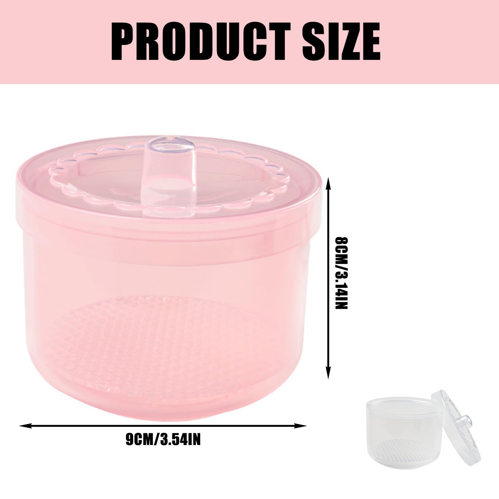 Professional Nail Tool Sterilizer Box & Manicure Storage Case - UV Sanitizer for Nail Salon Equipment, Portable Organizer for Nail Art Tools & Accessories - Perfect for Salon Hygiene, Home Manicures & Travel Nail Kits