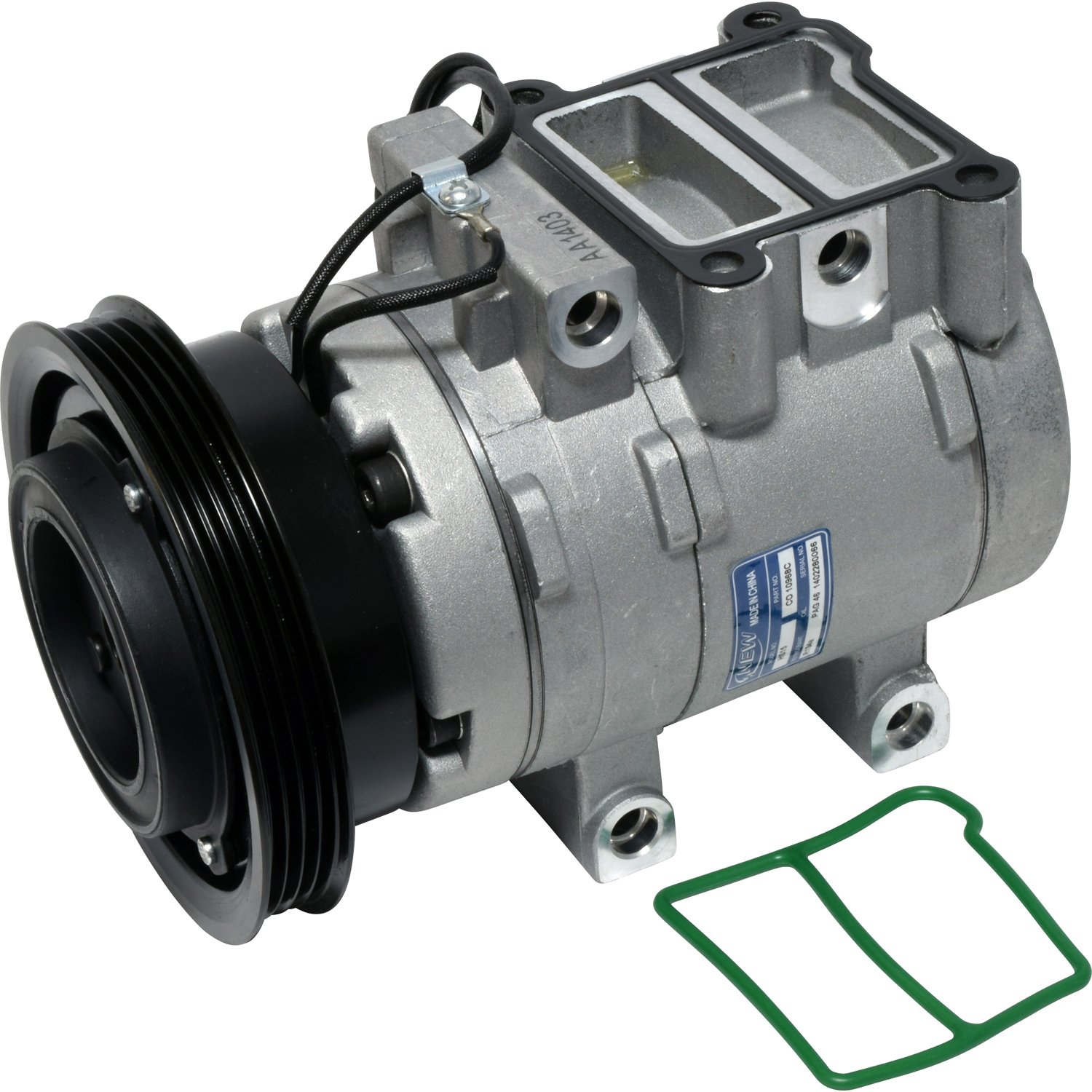 Universal Air Conditioner CO 10968SC A/C Compressor and Clutch Kit - Replacement for Car, Truck & SUV - Perfect for AC System Repair & Maintenance