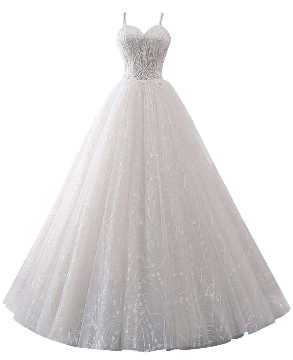 Elegant Long Prom Dresses for Women - Formal Evening Gowns with Tulle & Beading - Perfect for Quinceañera, Homecoming, and Princess-Themed Parties