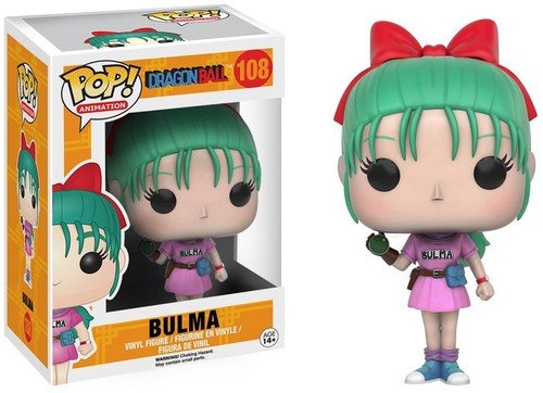 Funko POP Anime: Dragonball Z Bulma Action Figure Collectible - 3.75