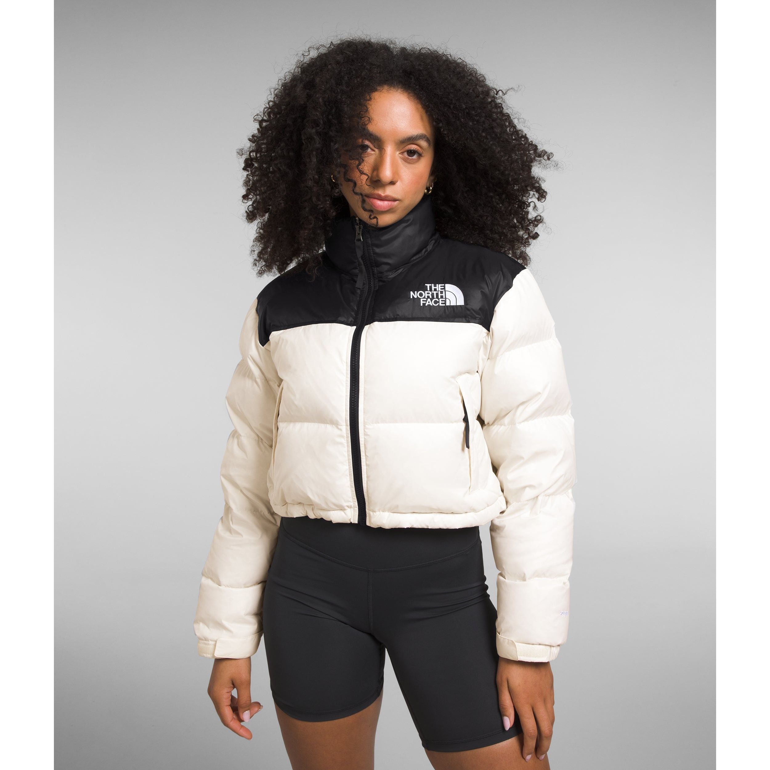 The North Face Women's Nuptse Short Jacket - Lightweight Down Puffer Coat for Cold Weather, Water-Resistant & Warm - Perfect for Winter Hiking, Travel & Outdoor Activities