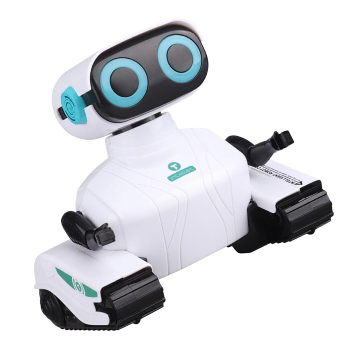 Vaguelly 1pc Walking Dancing Talking Robot Toy - Interactive RC Musical Robot for Kids Boys & Girls, White Electronic Puzzle Toy | STEM Learning, Birthday Gift, Party Entertainment