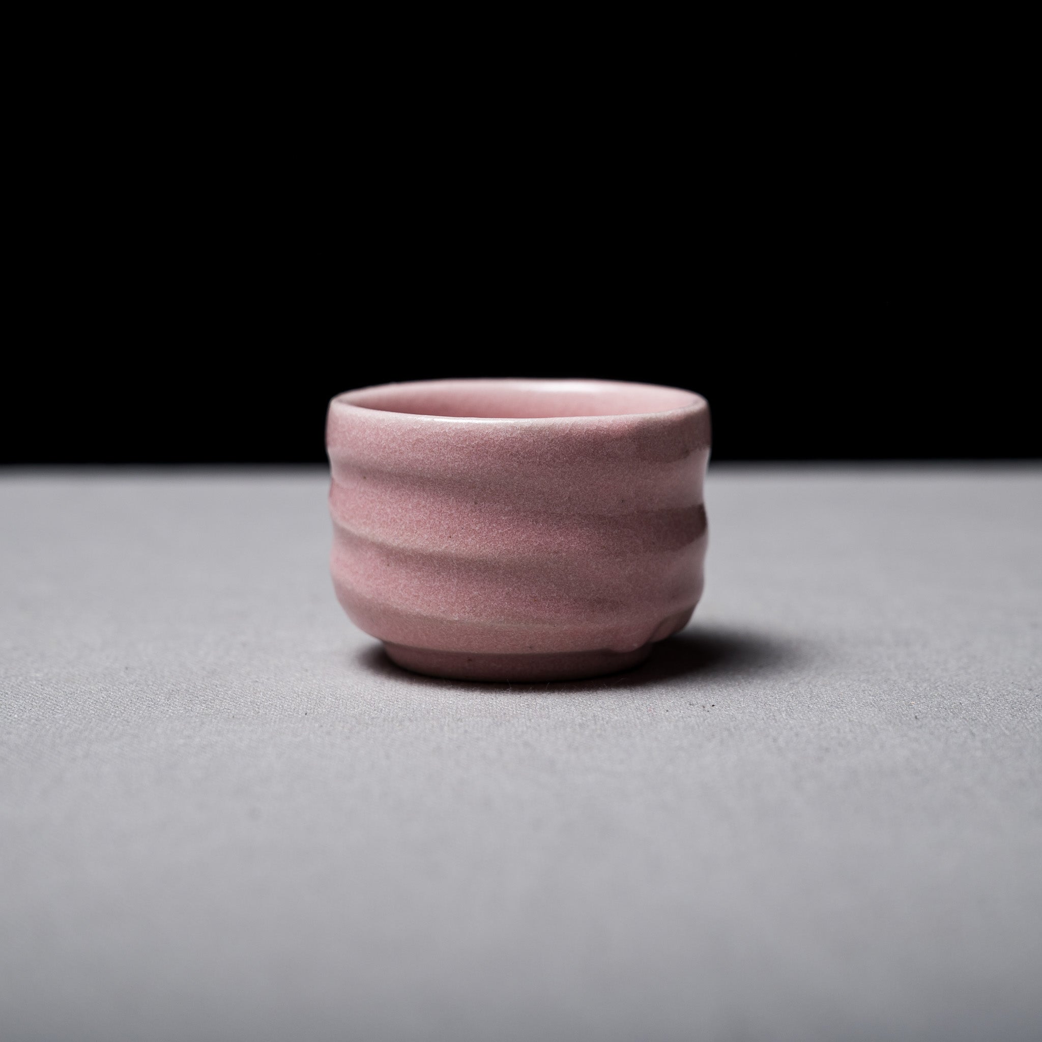 Handmade Japanese Pottery Sake Cup with Cherry Blossom Design - Traditional Guinomis for Sake Tasting, Home Bar Decor, and Japanese Tea Ceremony