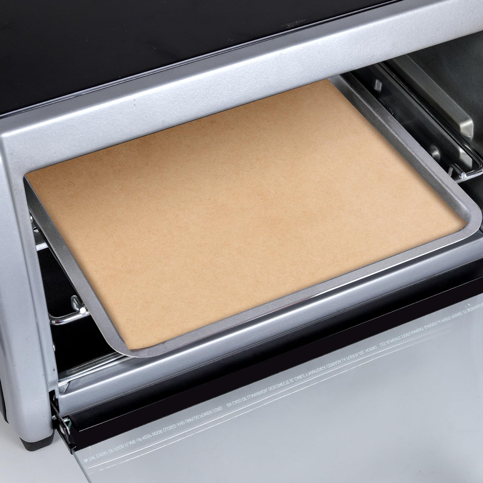 100 PCS Unbleached Air Fryer Paper Liners - Disposable Parchment Baking Sheets for Breville Mini Smart Oven BOV450 | Non-Stick, Eco-Friendly Air Fryer Accessories for Healthy Cooking & Easy Cleanup
