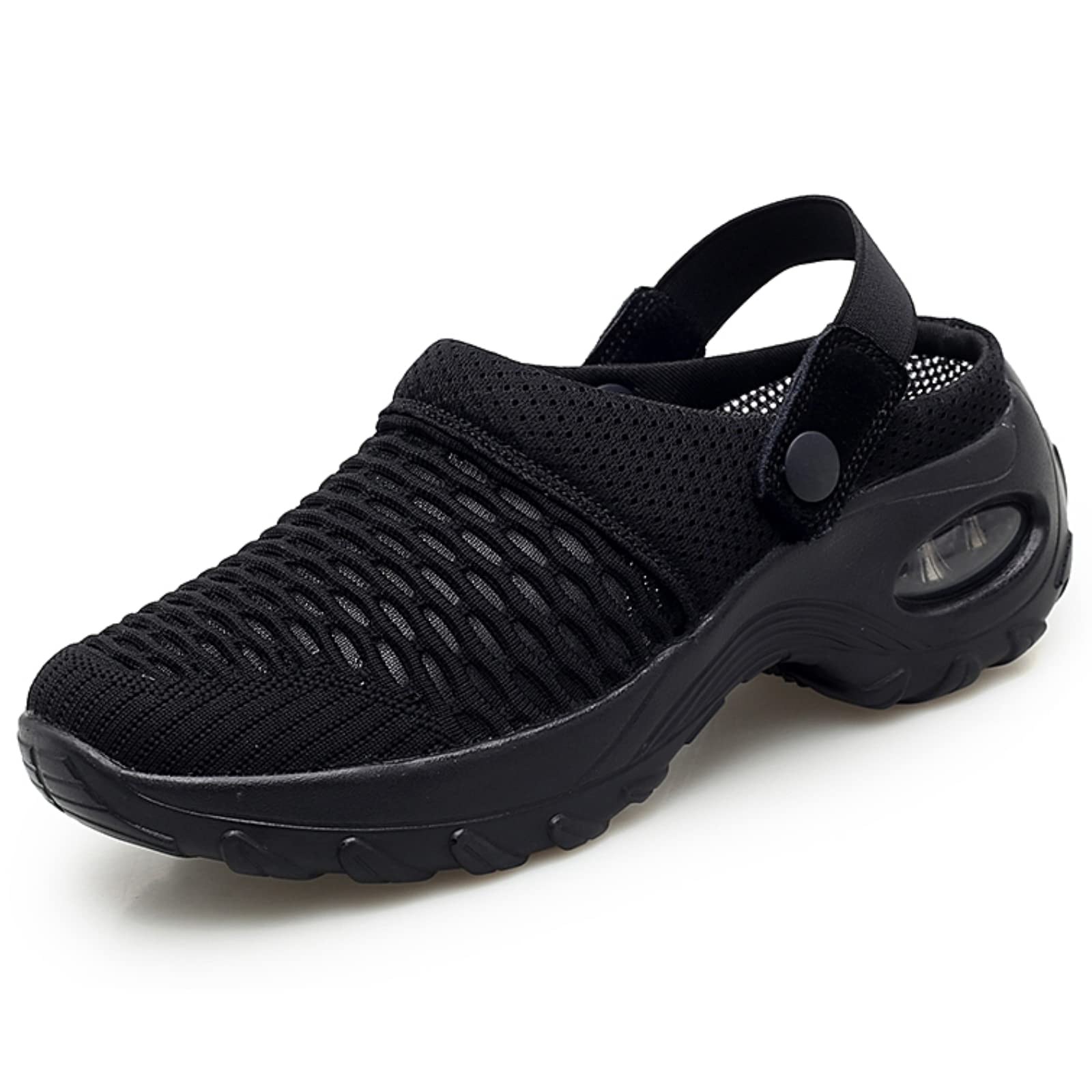 Touchmosees Women's Air Cushion Slippers - Lightweight Garden Clogs & Platform Mules for Women, Comfortable Beach Shoes & Outdoor Walking Shoes | Perfect for Beach, Poolside, Garden, and Casual Wear
