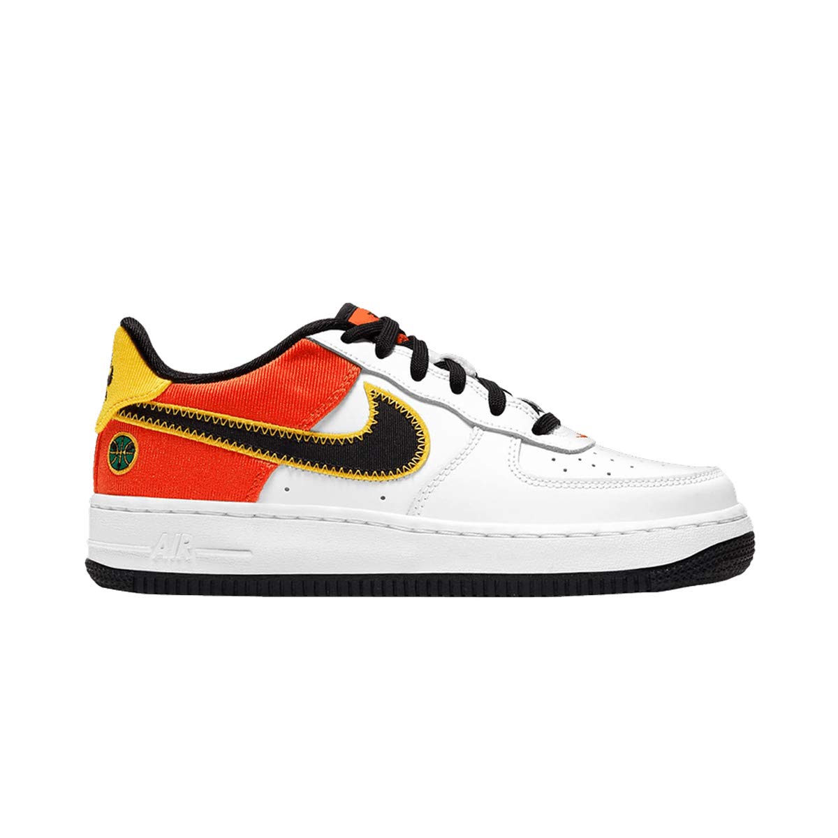 Nike Air Force 1 LV8 Kids' Basketball Shoes - White/Black DD9530-100 (Grade School Size 6) | Stylish Sneakers for Boys & Girls, Perfect for School, Sports & Casual Wear