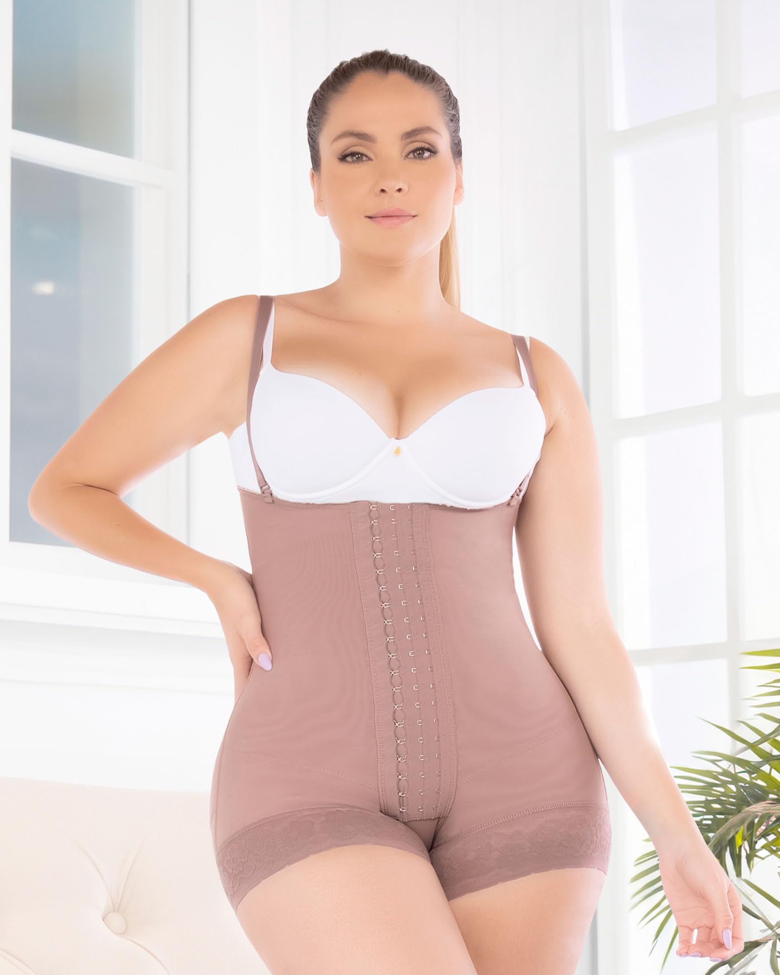 DPrada 11106 Backless Body Shaper - Colombian Post-Surgery Shapewear for Women | Seamless Tummy Control Girdle for Wedding, Special Occasions & Everyday Wear