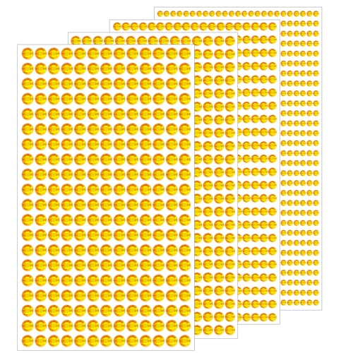 1799pcs-3/4/5/6mm-lightgold