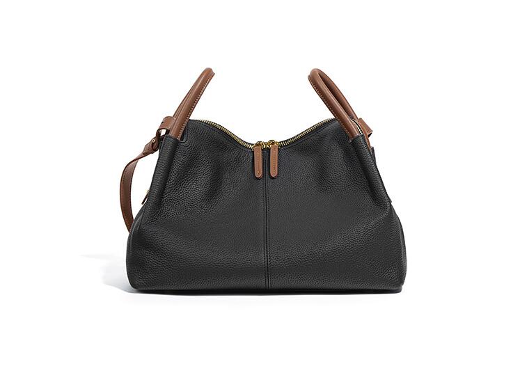 Stylish Women's Leather Tote Bag Crossbody Purse for Work, Travel & Everyday Use - Fashionable Shoulder Handbag