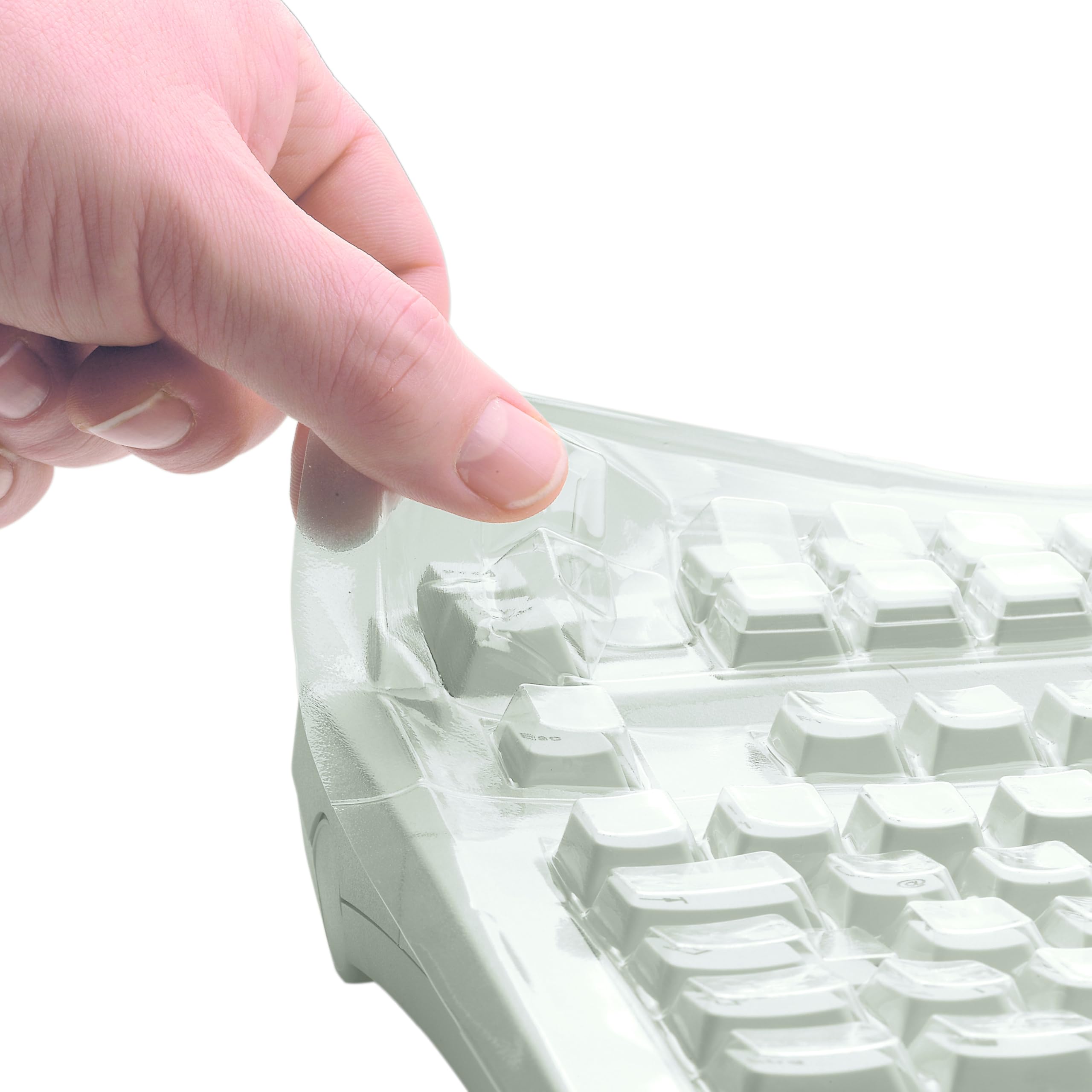 Cherry MX Mechanical Keyboard - European Windows 95 Layout with Keycap Cover | Perfect for Retro Gaming & Vintage Computer Enthusiasts