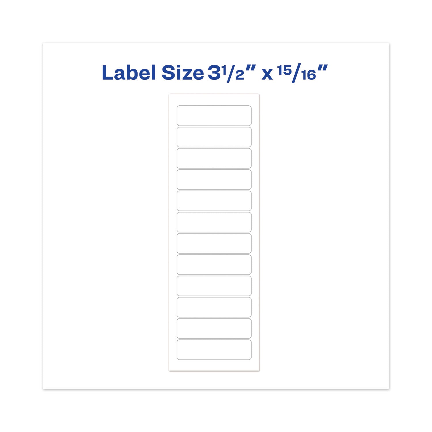 Avery® Dot Matrix Printer Mailing Labels - 0.94