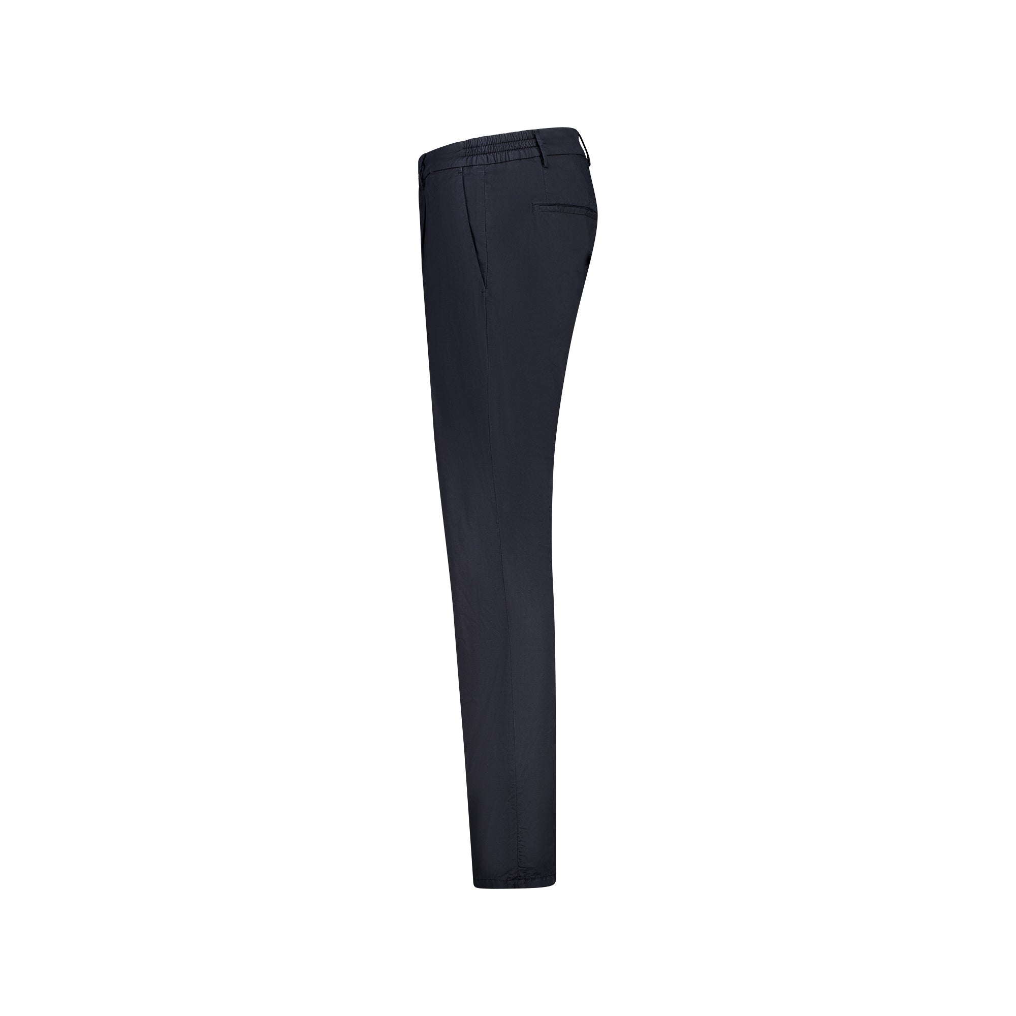 FRADI Stretch Elastic Waistband Comfortable Casual Pants for Men - Navy Blue | Perfect for Work, Travel & Lounge Wear