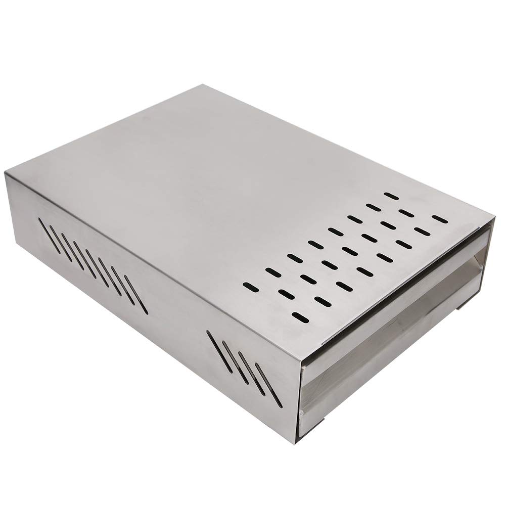 Premium Coffee Knock Box with Detachable Drawer - Anti-Splash Design for Espresso Grounds, Perfect for Coffee Shops & Milk Tea Stores - Silver (Ideal for Baristas & Home Brewing)