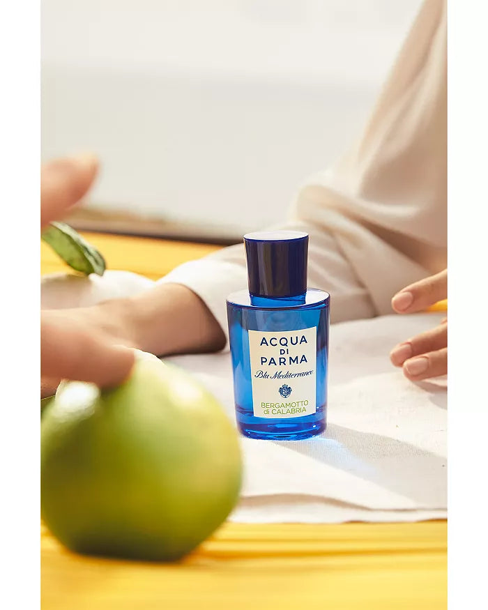 Acqua di Parma Blu Mediterraneo Bergamotto di Calabria 5.0oz Eau de Toilette for Men - Fresh Citrus Scent for Daytime Wear & Summer Evenings