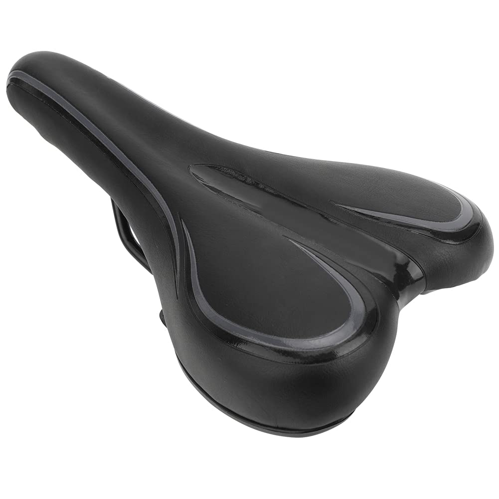 LZKW Road Bicycle Seat - Comfortable Non-Slip Bike Saddle for Mountain, Folding & Commuter Bikes | Easy Installation & Ergonomic Design | Perfect for Cycling, Commuting & Outdoor Adventures