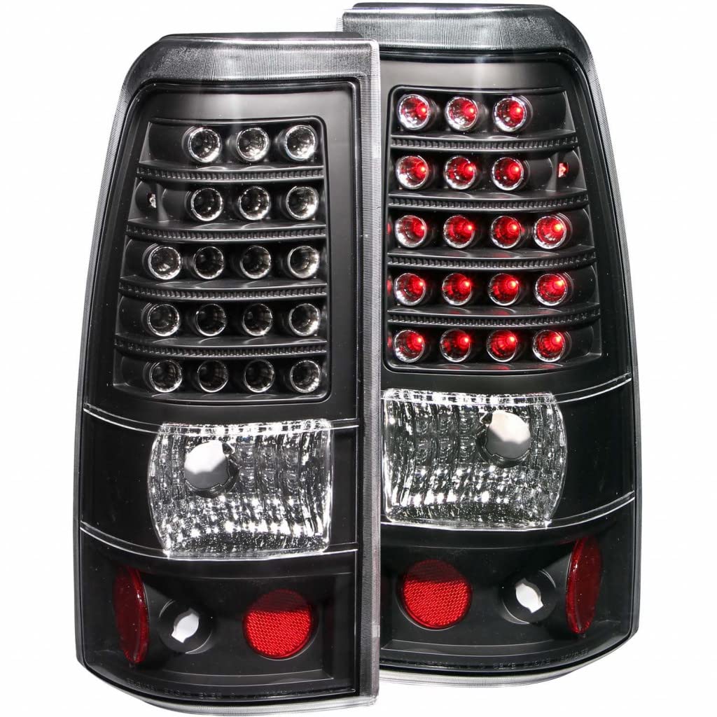 ANZO LED Tail Lights for Chevy Silverado 2500 HD 2003-2006 - Black Smoke Style (Part #311009) | Upgrade Your Truck's Rear Lighting for Better Visibility & Style