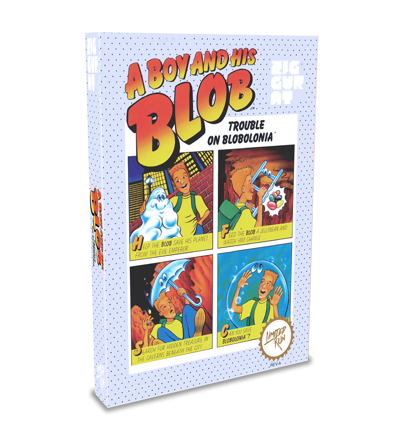 A Boy and His Blob: Trouble on Blobolonia - Classic NES Adventure Game for Retro Gaming Enthusiasts | Perfect for Nostalgic Playthroughs and Collector's Shelves