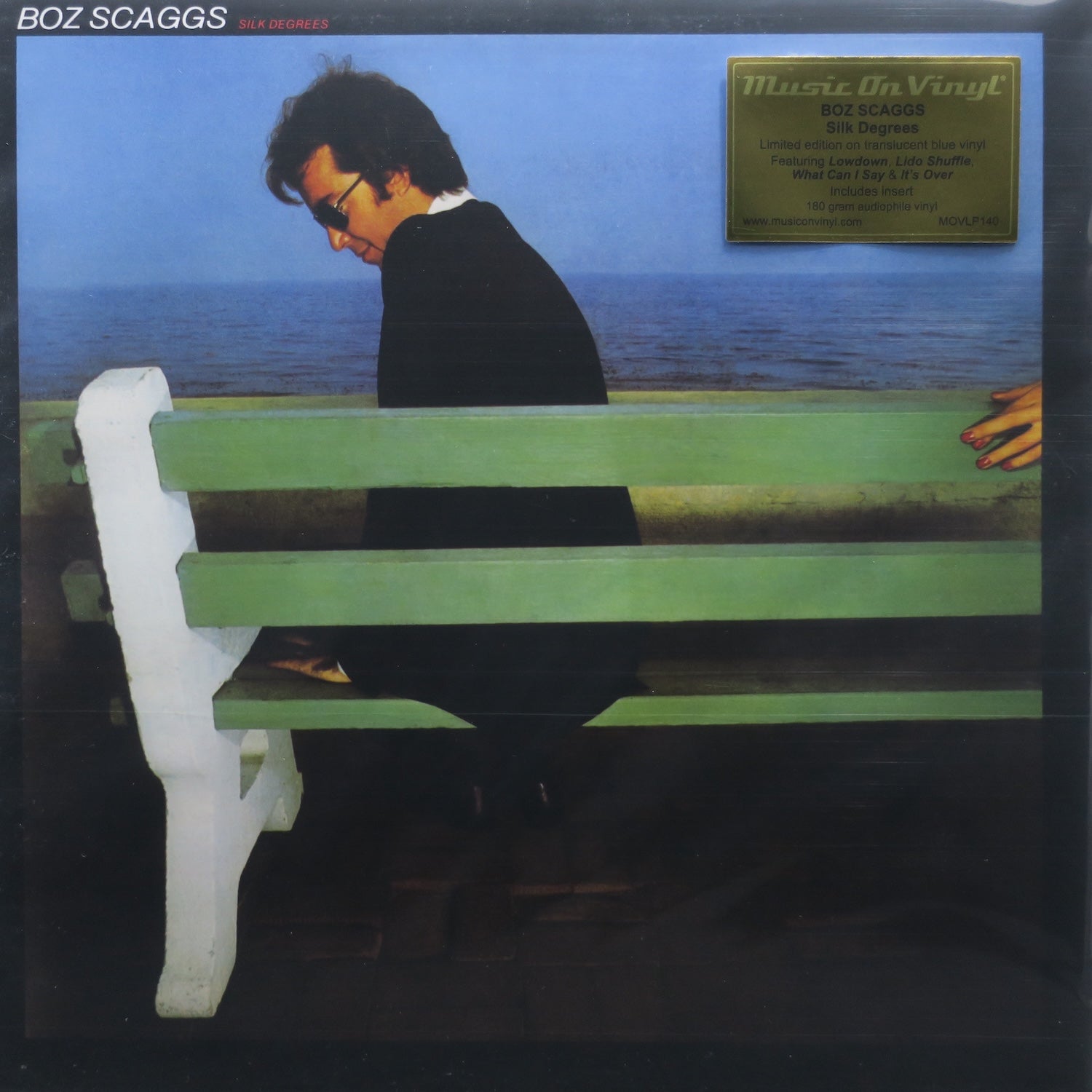 BOZ SCAGGS 'Silk Degrees' 180g Blue Vinyl LP Record - Audiophile Edition for Vinyl Collectors & Music Lovers - Perfect for Home Listening & Vintage Music Collections