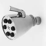 High-Pressure 6-Jet Shower Head - Adjustable Rainfall Showerhead for Spa-Like Relaxation at Home - Perfect for Bathroom, Master Suite & Guest Baths