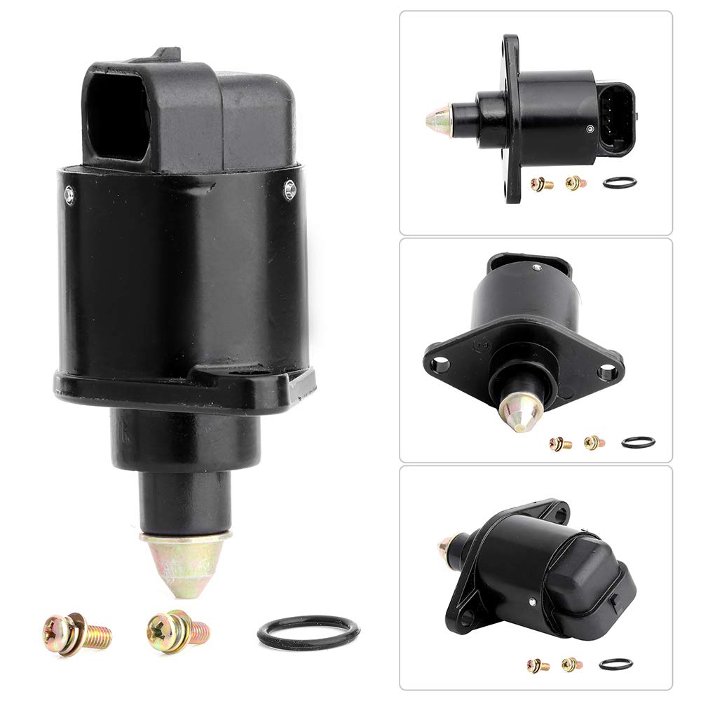ROADFAR Idle Air Control Valve Compatible with 1997 Dodge Dakota, 1991-1996 Jeep Cherokee, 1991-1992 Jeep Comanche, 1997 Jeep TJ, 1991-1997 Jeep Wrangler - Replaces 2H1092 - Improve Engine Performance & Fuel Efficiency for Off-Roading & Daily Commuting