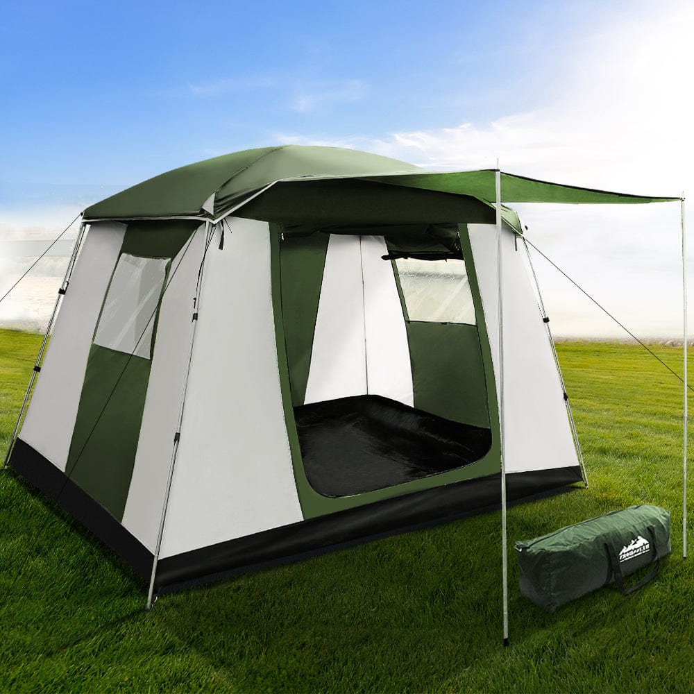 Weisshorn 6 Person Camping Tent - Waterproof Family Dome Tent for Hiking, Backpacking & Outdoor Adventures - Perfect for Camping Trips, Family Gatherings & Beach Outings