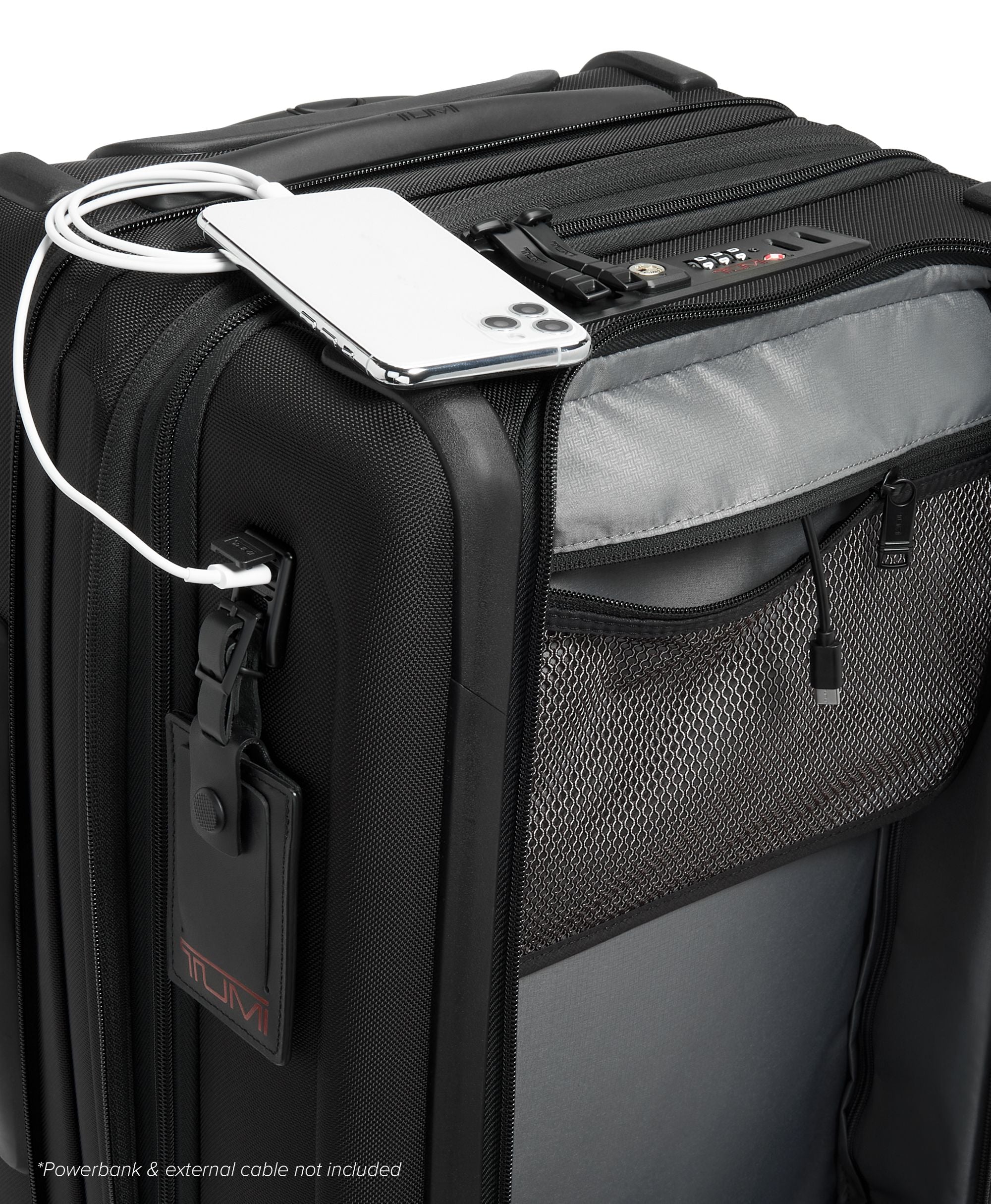 Tumi Alpha International Dual Access 4 Wheeled Carry On Luggage - Premium Business Travel Suitcase for Airplane & Commuting - Perfect for Business Trips & Weekend Getaways