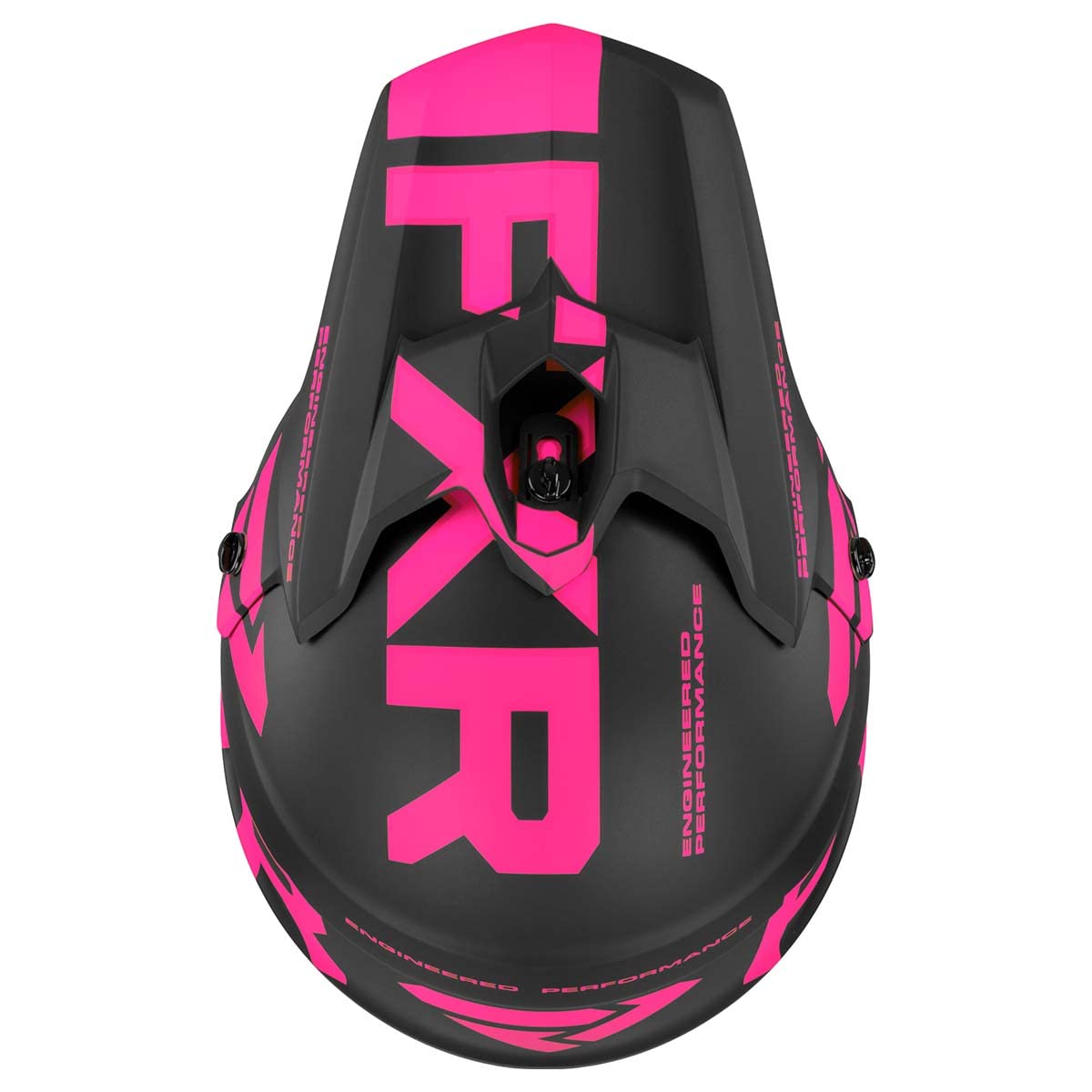 FXR Torque Team Helmet 2025 - Black/Pink Motocross Helmet - 2X-Large Size - Durable & Lightweight MX Racing Helmet for Men - Perfect for Off-Road, Dirt Bike & ATV Riding