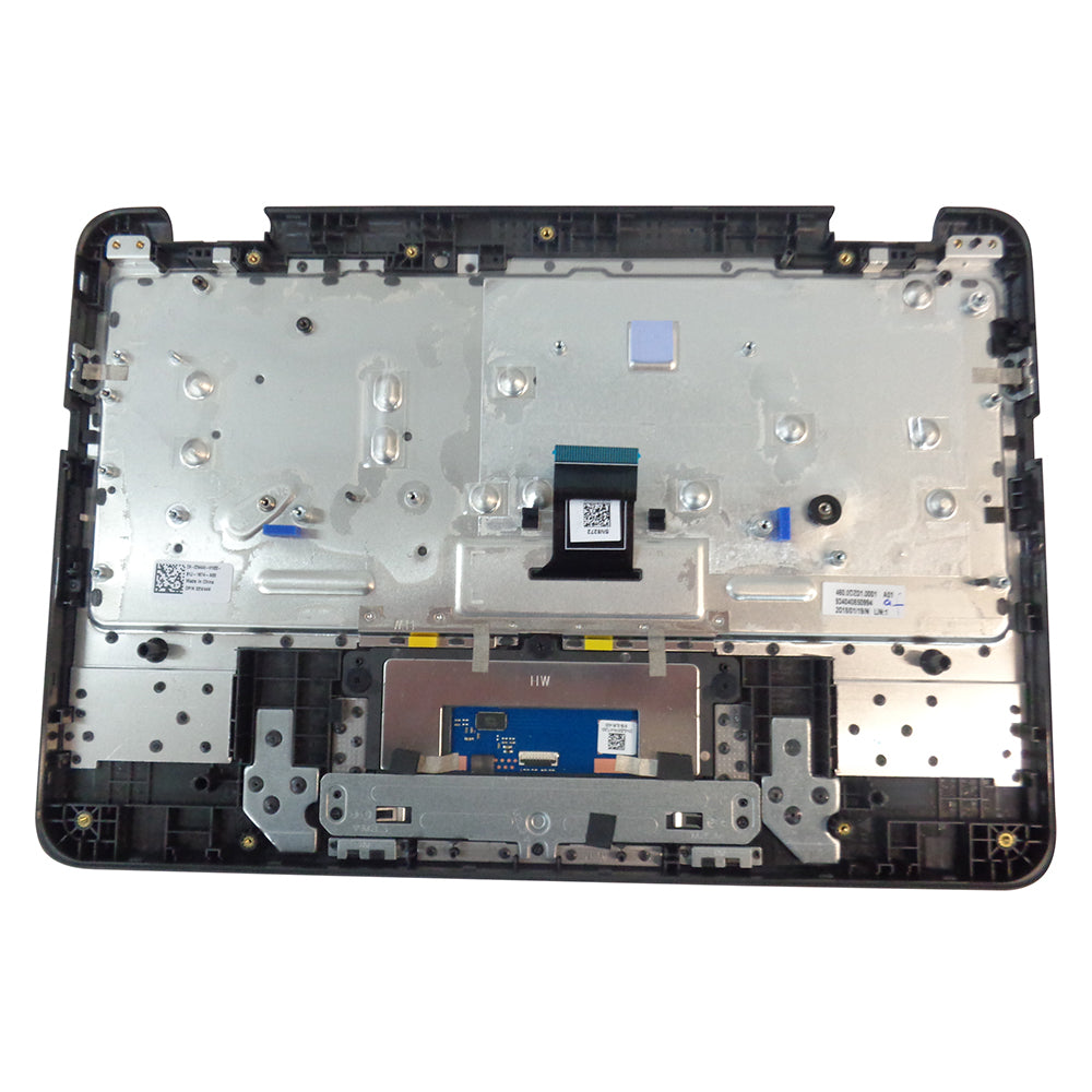 Dell Chromebook 5190 2-in-1 Laptop Palm Rest with US Keyboard (Model 2W44K) - Includes Webcam Hole - Perfect for School, Work & Remote Learning