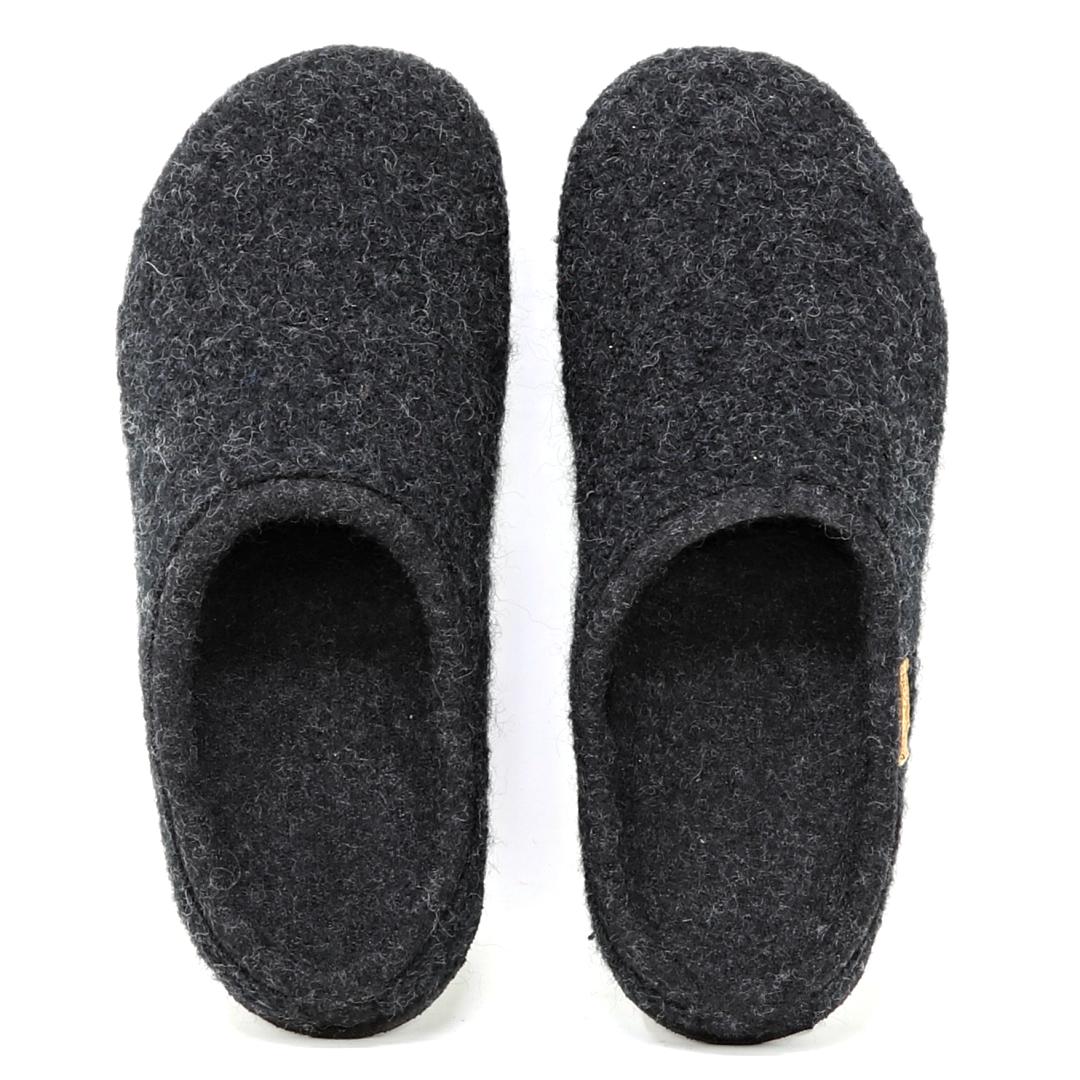 Women's Alpine Comfort Wool Slippers - Cozy Indoor/Outdoor Winter House Shoes for Women - Perfect for Home, Lounge, and Cold Weather Wear