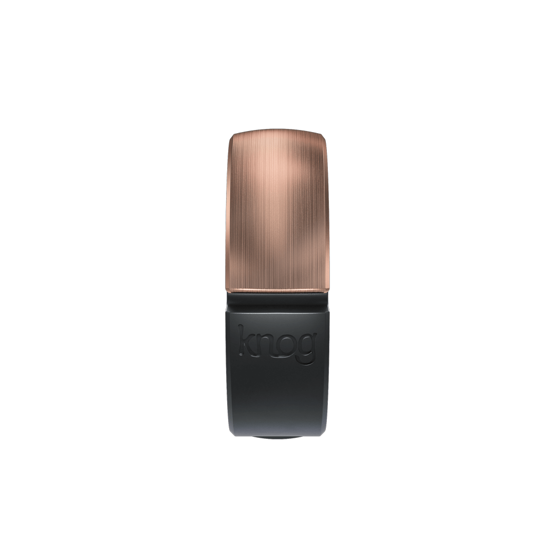 Knog Oi Classic Bike Bell - Durable & Loud Bicycle Bell for Urban Commuters, Mountain Bikes & Kids Bikes - Perfect for Safety & Style on Road or Trail Rides
