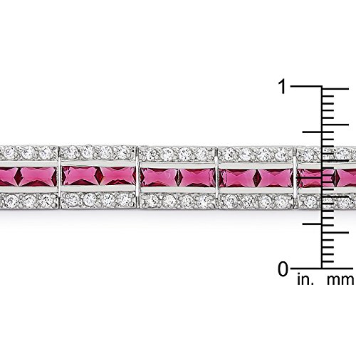 Exclusive Balboa Tennis Bracelet Collection for Women - 14K Gold Plated Cubic Zirconia Tennis Bracelet - Elegant Jewelry Gift for Anniversary, Birthday & Special Occasions - Perfect for Parties, Weddings & Everyday Wear
