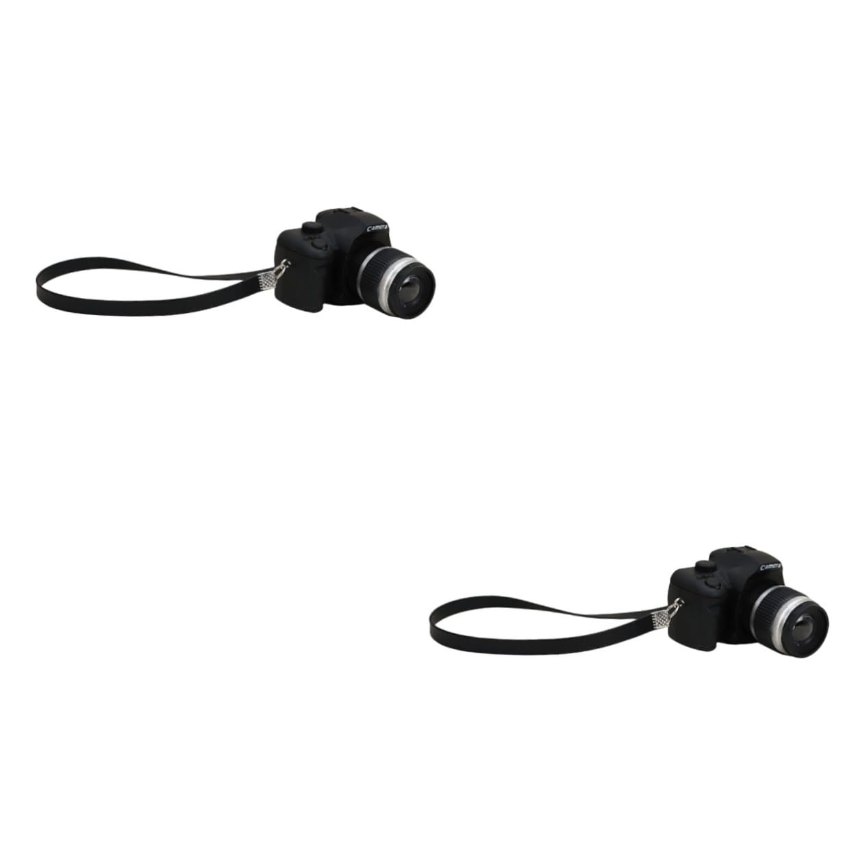 Abaodam 2-Pack Mini Digital Camera Ornaments - Realistic Simulation Camera Decor for Tabletop, Shelf & Home Aesthetic Display - Perfect for Photography Enthusiasts & Creative Room Decoration